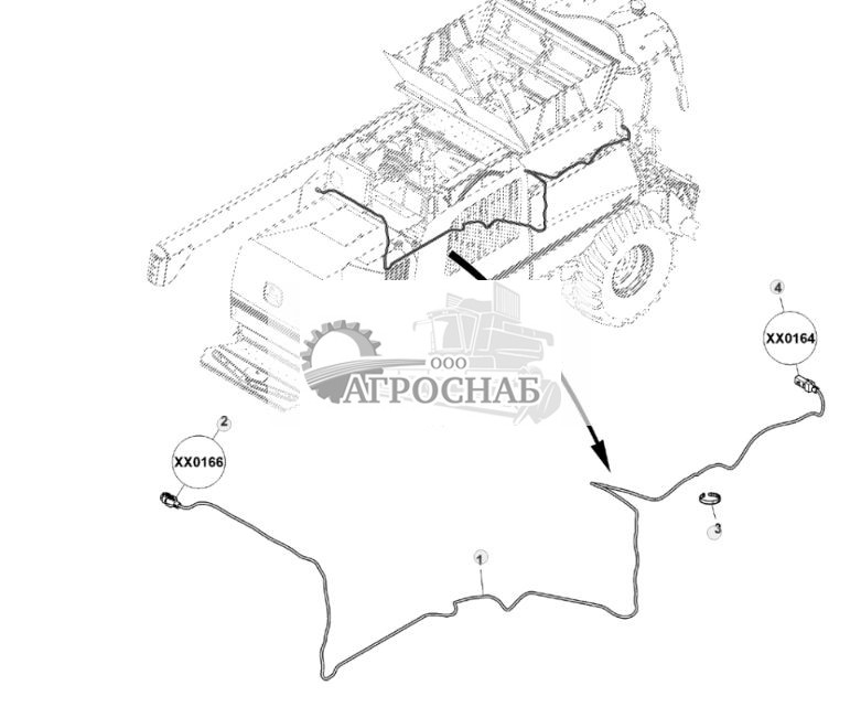 Провод камеры, задний капот FT4, жгут проводов - ST828361 380.jpg